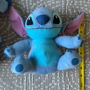 Disney Blue & Teal Stitch Plush with Pink Inner Ears